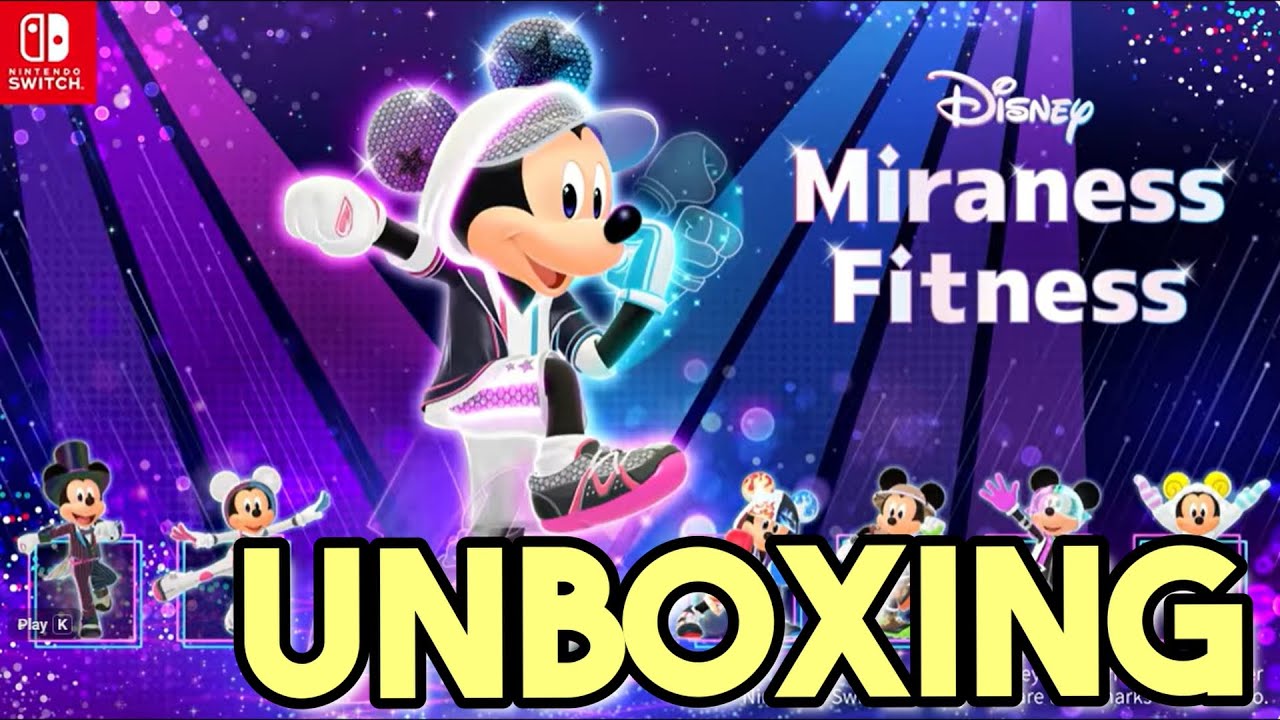 Распаковка и игровой процесс Nintendo Switch Disney Miraness mini