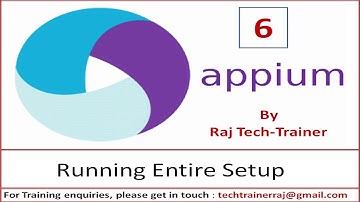 Appium : Mobile Test Automation - Part 6 - Running Entire setup in One Go
