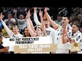 React purdue dominates utah state  is this the best purdue game ever