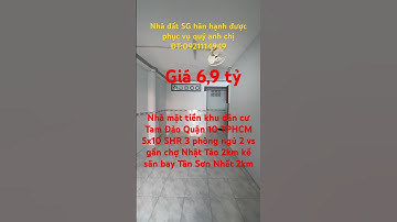 Nhà mặt tiền khu dân cư Tam Đảo quận 10 TPHCM 5x10 SHR 3 p2vs đã hoàn công ĐT:0921114949-0855555337