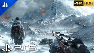 (Ps5) Snowblind | Immersive Realistic Ultra Graphics Gameplay [4K 60Fps Hdr] Battlefield