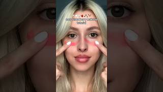 easy strawberry makeup tutorial 🍓 ˖⁺｡˚⋆˙