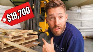 I spent $8,726 on COSTCO RETURN PALLETS