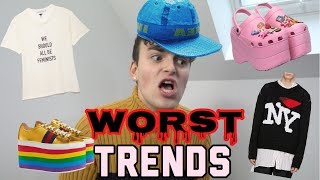 The Worst High Fashion Trends Of 2017 Raf Simons, Crocs, Gucci