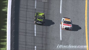 iRacing - Talladega Last Lap Pass