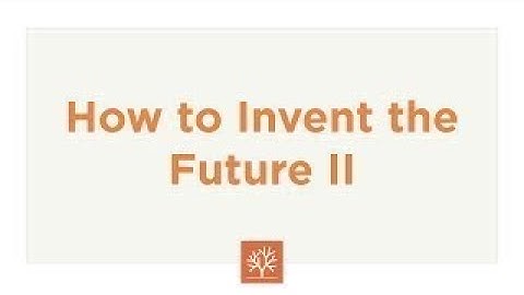 Alan Kay - Inventing the Future Part 1