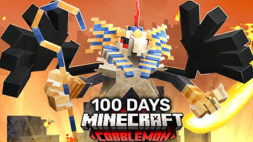 I Spent 100 Days in FUSION POKÉMON Minecraft VS. my Rival! (Duos Cobblemon)