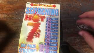Scratching five NC $10 tickets and looking for the BIG win!!