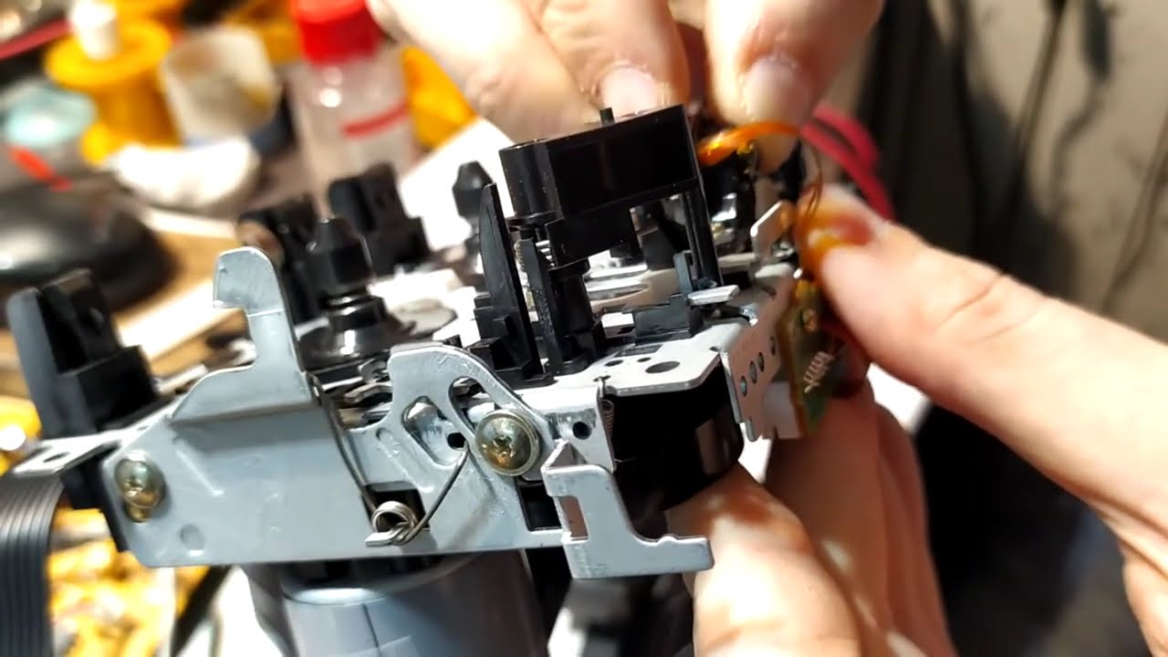 Ремонт кассетной деки Marantz - YouTube