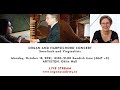 Capture de la vidéo Giof Live Stream – Organ And Harpsichord Concert – Sweelinck And Virginalists