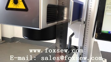 Focus Length Adjustment   Fiber Laser Marking Machine