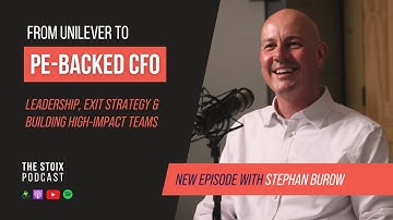 Leadership, exit strategy & building high-impact teams - Lessons from Stephan Burow