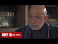 Sharing power with the Taliban? Former Afghanistan President Hamid Karzai interview - BBC News