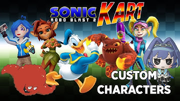 Sonic Robo Blast 2 Kart - Custom Characters Showcase