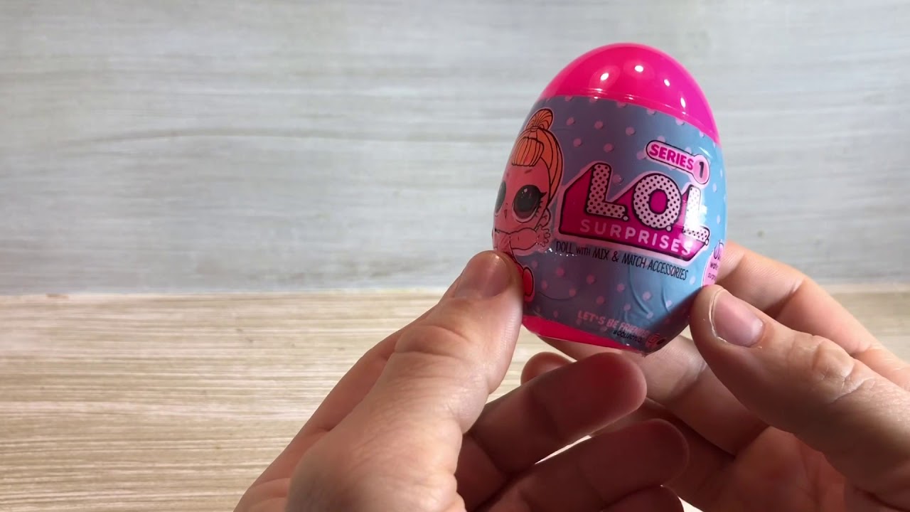 eggs florentine LOL Surprise Dolls Pink Egg