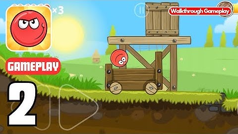 Red Ball 4 | Gameplay Walkthrough Part 2 | Green Hills Level 05 & 06 (Android, iOS)