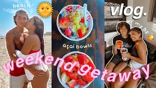 summer weekend getaway with my boyfriend !! *VLOG* (beach, camping, boardwalk and more)🌞