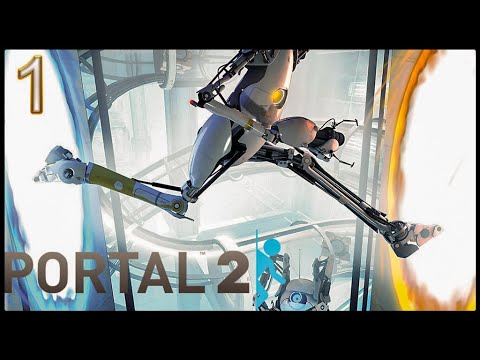 Portal 2 part 1 meine alte freundin Glados - YouTube