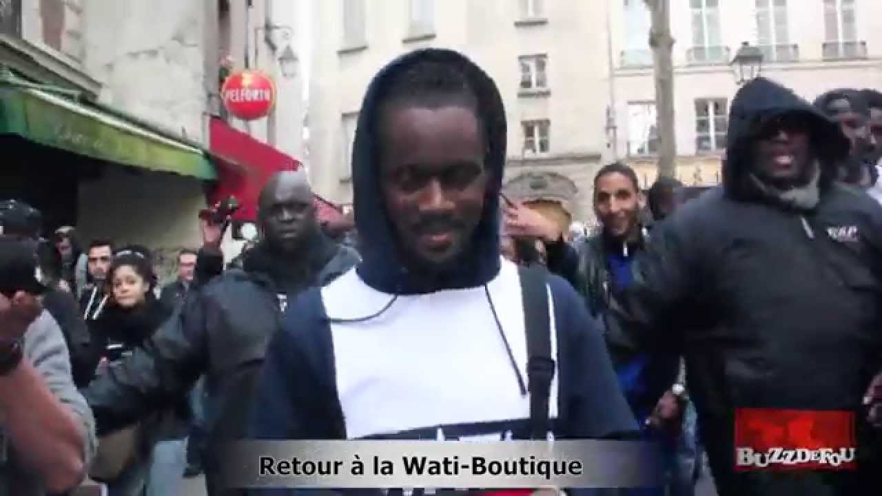 BLACK M (SEXION D'ASSAUT) CRÉÉ UNE EMEUTE À CHÂTELET !