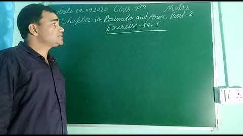 Class -7 Chapter ,Or rimeter and Area , Exercise -14.1, Part -2