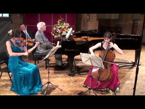 The Grier Trio play Brahms Piano Trio in B major Op 8