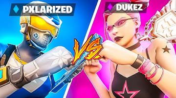 Pxlarized vs Dukez 1V1 Build Fight 🏆 (2X FNCS WINNER)