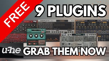 9 FREE u-he Plugins Plus a Massive Diva Deal!