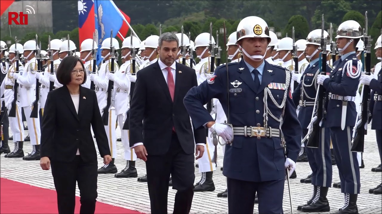 Paraguay president visits Taiwan for National Day - YouTube