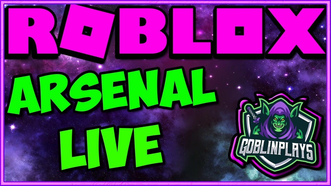 Free Robux Giveaway Roblox Arsenal Live Live Arsenal Gameplay Youtube - roblox free live