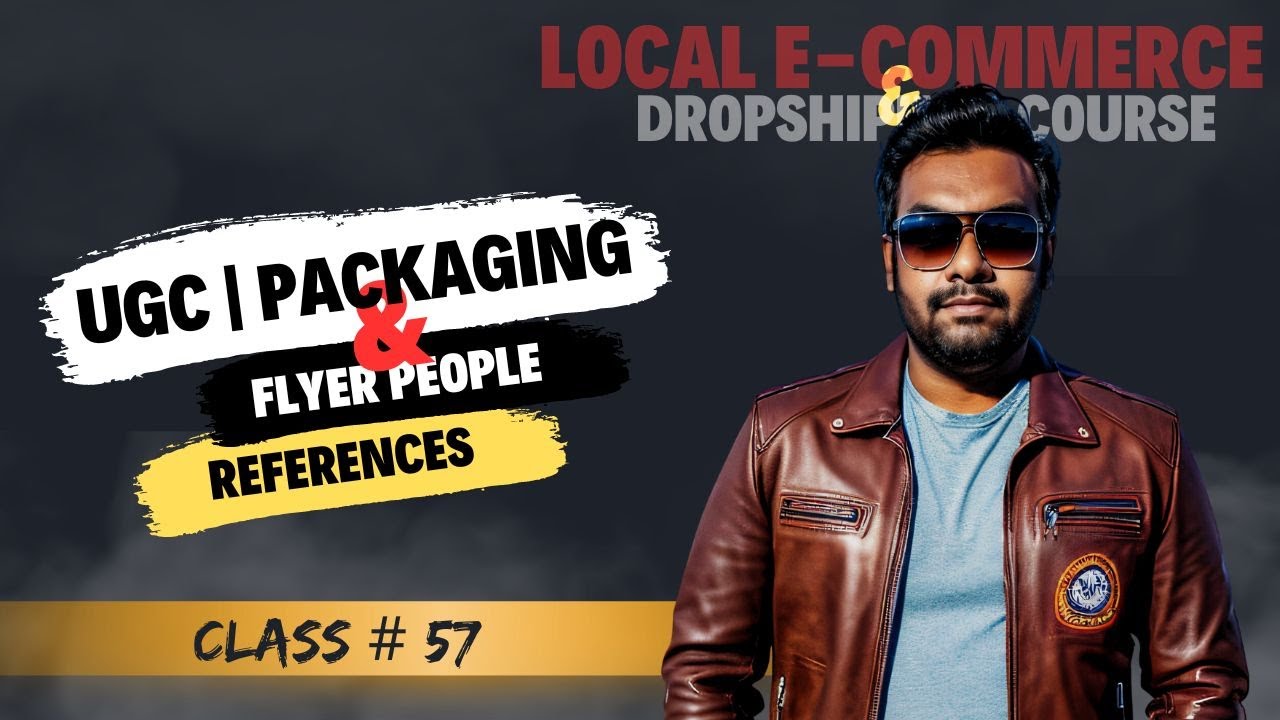 Class 57 - UGC | Packaging and Flyer People References - YouTube