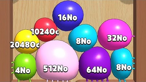 Blob Merge 3d - Gameplay Walkthrough Part 61 - Levels 128no-256no-512no (Android, iOS) Mobile Games