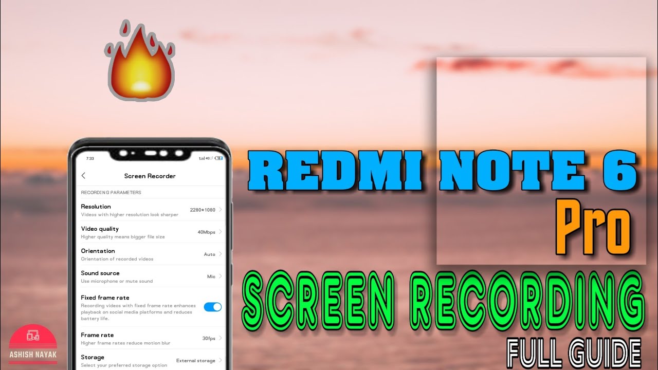 [Redmi Note 6 Pro] - Screen Recording & Video Editing Full Guide I in hindi