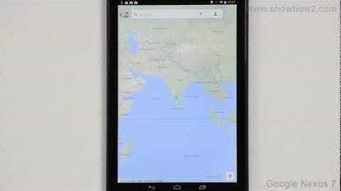 Google Nexus 7 - Maps Find Alternate Route In Navigation