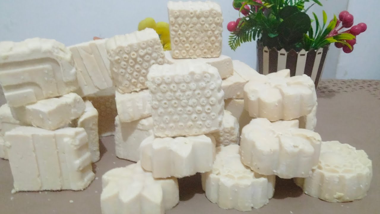 حطى حمض الشمع على الزيت القديم وهتشوفى نتيجة الصابون البلدي تحفه 