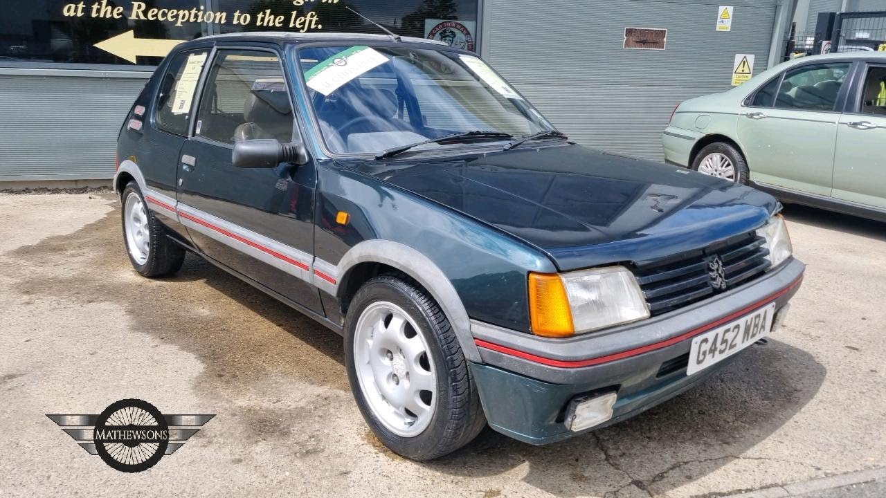 40 Genuine Miles! 1990 Peugeot 205 Style