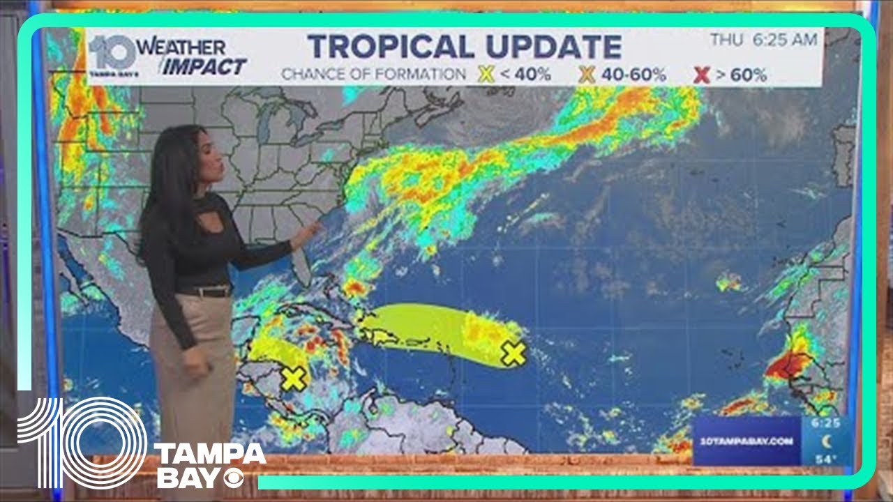Tracking the tropics: Low chance of development out in the Atlantic; no ...