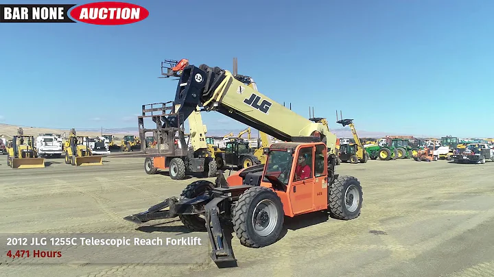 2012 JLG 1255C Telescopic Reach Forklift