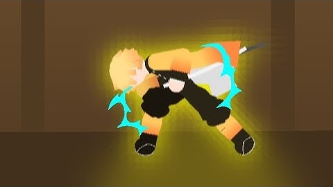 zenitsu Demon Slayer (stick nodes) animation fight #animation #demonslayer #sticknodes 💫