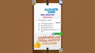 #question1#sequenceseries#sequence#series#realanalysis#realanalysis1#analysis#pgmathematics#ugmaths