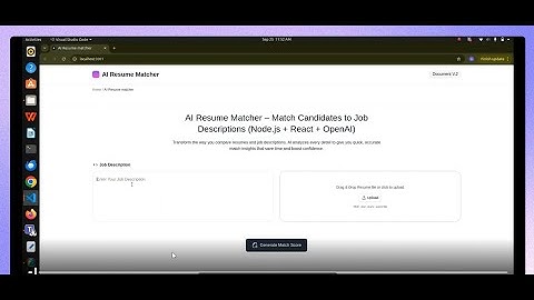 AI Resume Matcher using Node.js, React & OpenAI (Match Resumes to Job Descriptions)