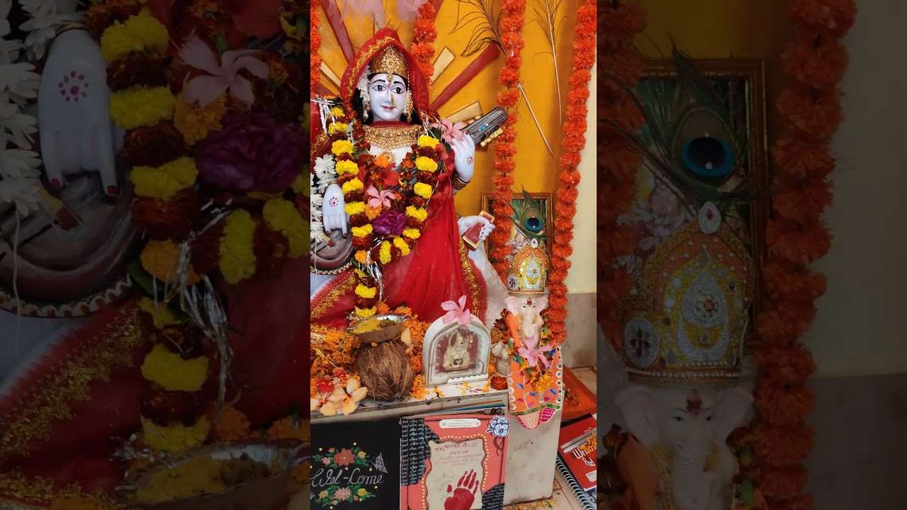 🌈Maa Saraswati pooja 2026🌹🙏#Maasaraswatinamstubhyam #vidhyakidevi #Saraswativandana#Basantpanchami
