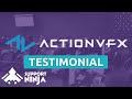 Actionvfx testimonial for supportninja