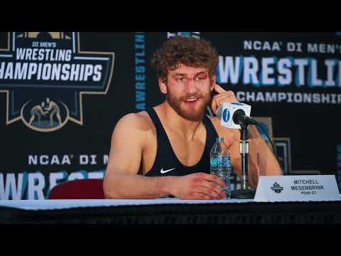 Mitchell Mesenbrink NCAA Championship Interview | Penn State Wrestling