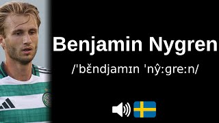 How to pronounce Benjamin Nygren (CORRECTLY!) screenshot 3