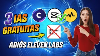 3 Alternativas GRATUITAS a Eleven Labs