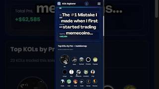 The N°1 Meme Coin Mistake I Made (❌ DON'T Do This!)