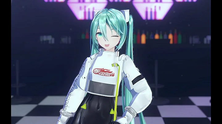 【VOCALOID MMD／4K／60FPS】Hatsune Miku【Wiggle Wiggle】
