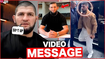 BREAKING: Khabib’s Fans EXPLODE Over Late Video MESSAGE! Topuria
