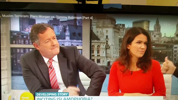 Tommy Robinson Tries to Educate Dhimmi Media Personality Piers Morgan About Islam