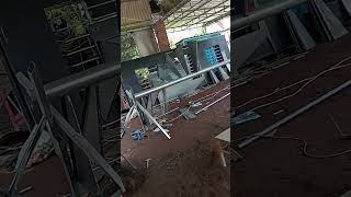 buat tangga putar tinggi 4 m setart arah Utara exit arah timur #automobile #machine #stickwelding